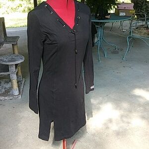 HarleyDavidson Stretch Black Dress V-neck